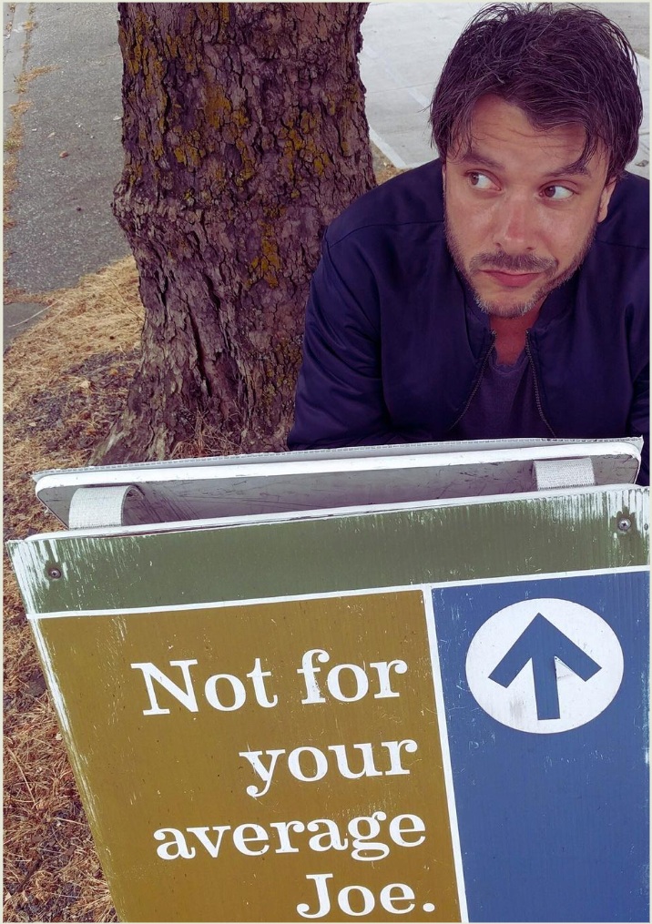 A portrait of Joe, the author of the site.